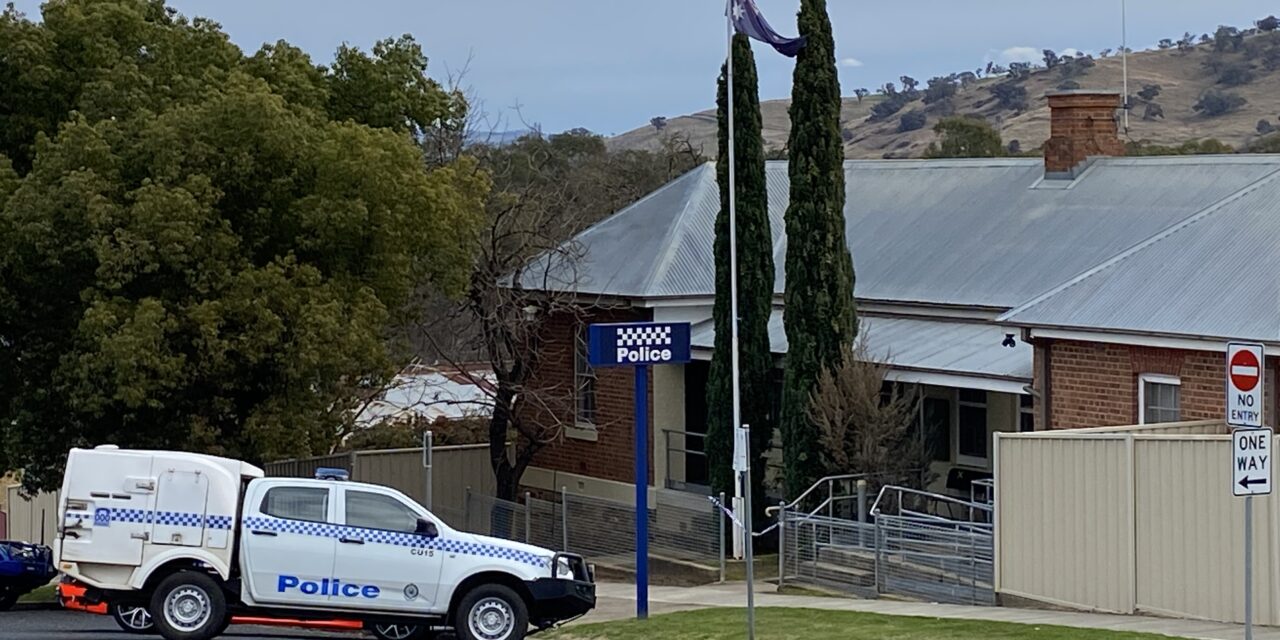 Highway Patrol sedan and two Riverina Police Vehicles allegedly rammed by stolen Police Vehicle on Illegal Rampage.